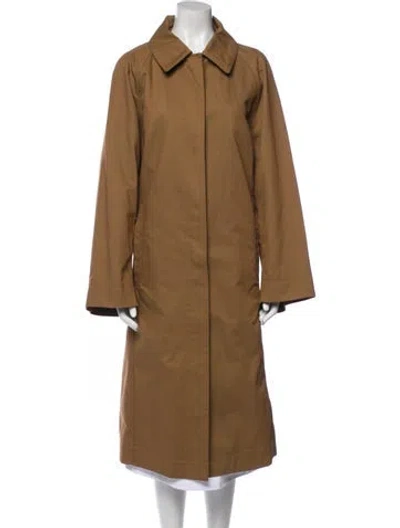 Pre-owned Apiece Apart Trench Coat In Brown