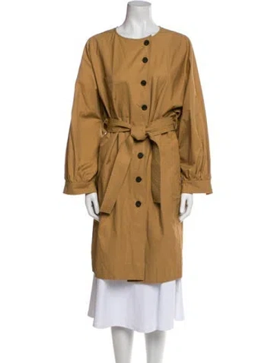 Pre-owned Apiece Apart Trench Coat In Brown