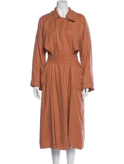 Pre-owned Apiece Apart Trench Coat In Neutral