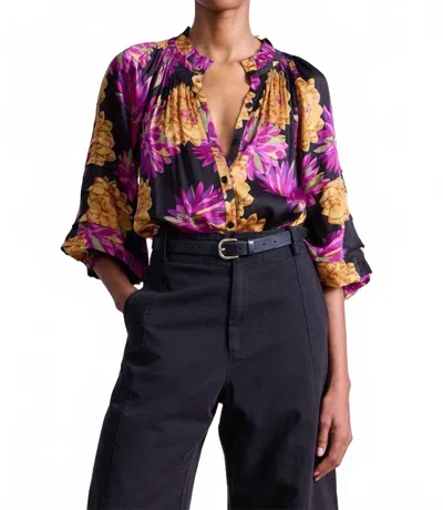 Apiece Apart Trini Top In Pomflorl In Multi