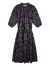 Apiece Apart Trinidad Midi Dress In Blue