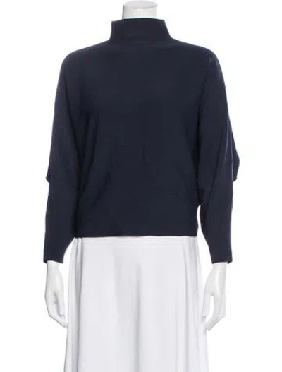 Pre-owned Apiece Apart Turtleneck Sweater In Black