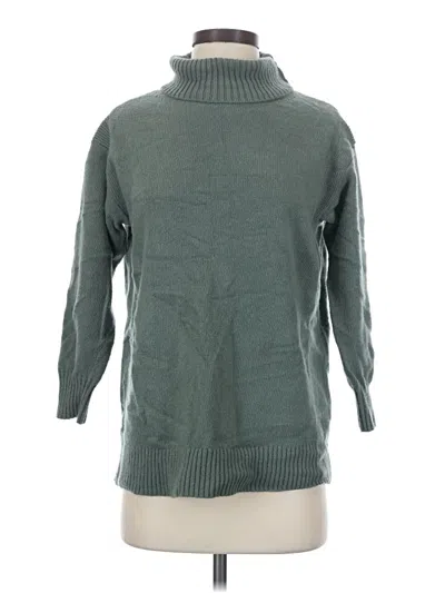 Pre-owned Apiece Apart Turtleneck Sweater In Green