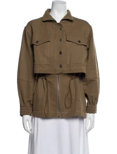 Pre-owned Apiece Apart Utility Jacket In Neutrals