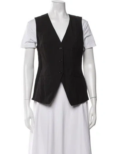 Pre-owned Apiece Apart Vest In Black