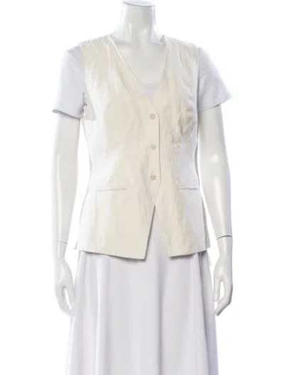 Pre-owned Apiece Apart Vest In Neutral