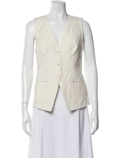 Pre-owned Apiece Apart Vest In Neutral