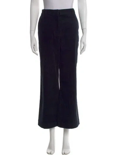 Pre-owned Apiece Apart Wide Leg Pants In Black