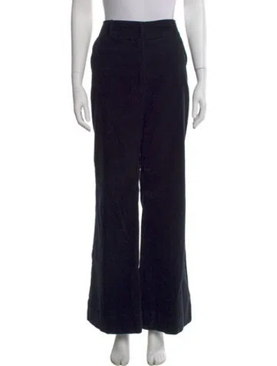Pre-owned Apiece Apart Wide Leg Pants In Black