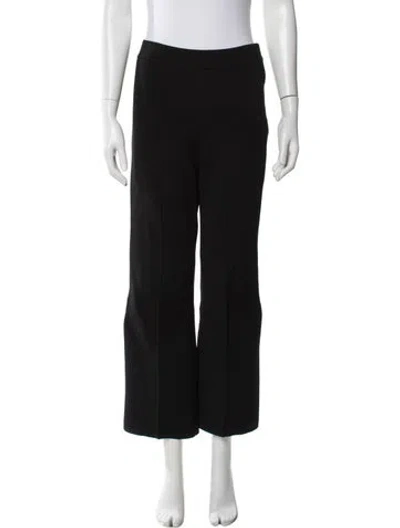 Pre-owned Apiece Apart Wide Leg Pants In Black
