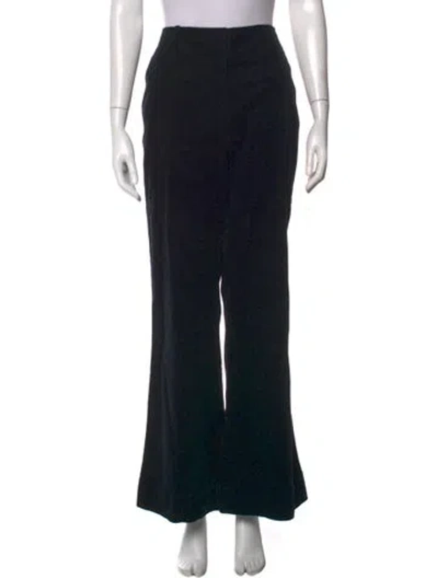 Pre-owned Apiece Apart Wide Leg Pants In Black