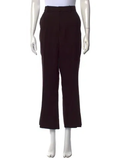 Pre-owned Apiece Apart Wide Leg Pants In Black