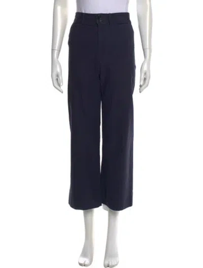 Pre-owned Apiece Apart Wide Leg Pants In Blue