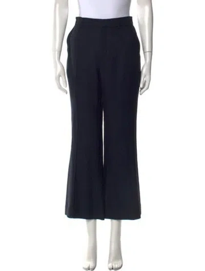 Pre-owned Apiece Apart Wide Leg Pants In Blue