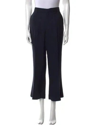 Pre-owned Apiece Apart Wide Leg Pants In Blue