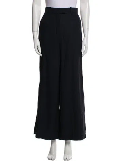 Pre-owned Apiece Apart Wide Leg Pants In Blue