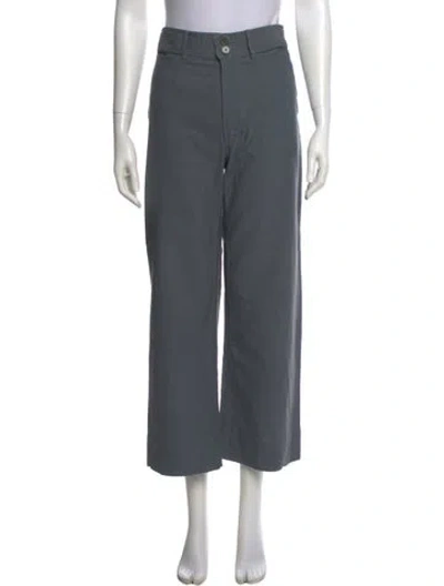 Pre-owned Apiece Apart Wide Leg Pants In Blue