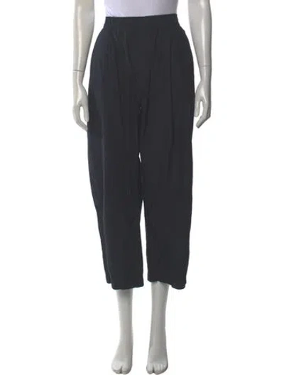 Pre-owned Apiece Apart Wide Leg Pants In Blue
