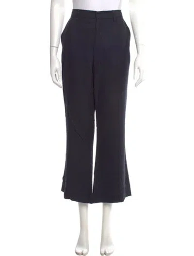 Pre-owned Apiece Apart Wide Leg Pants In Blue