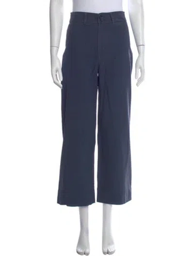 Pre-owned Apiece Apart Wide Leg Pants In Blue