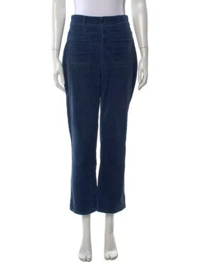 Pre-owned Apiece Apart Wide Leg Pants In Blue