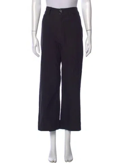 Pre-owned Apiece Apart Wide Leg Pants In Blue