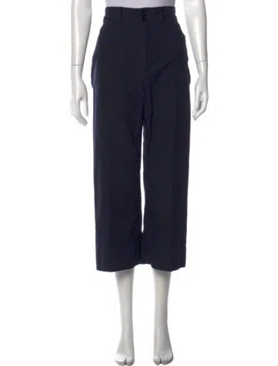 Pre-owned Apiece Apart Wide Leg Pants In Blue
