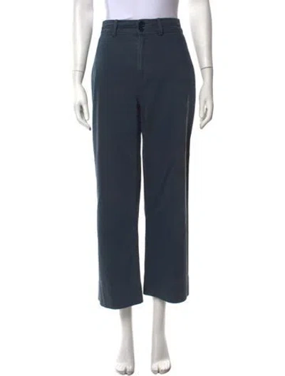 Pre-owned Apiece Apart Wide Leg Pants In Blue