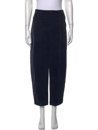 Pre-owned Apiece Apart Wide Leg Pants In Blue