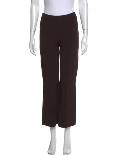 Pre-owned Apiece Apart Wide Leg Pants In Brown