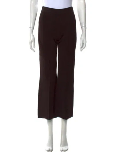 Pre-owned Apiece Apart Wide Leg Pants In Brown