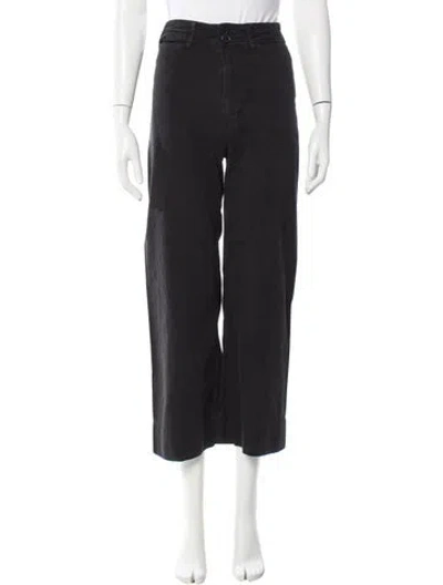 Pre-owned Apiece Apart Wide Leg Pants In Gray