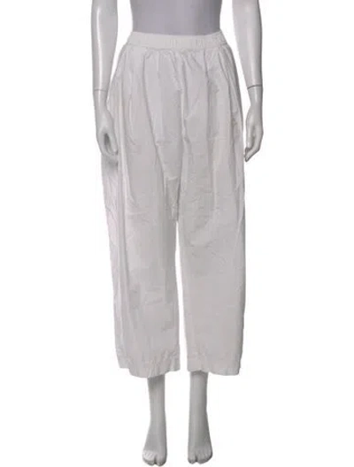 Pre-owned Apiece Apart Wide Leg Pants In Gray