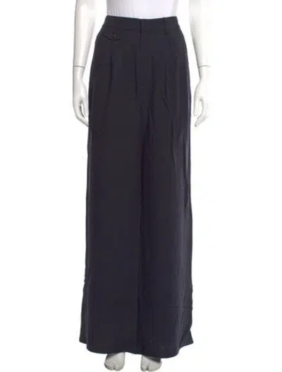 Pre-owned Apiece Apart Wide Leg Pants In Gray