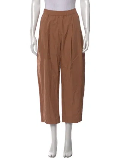 Pre-owned Apiece Apart Wide Leg Pants In Neutral