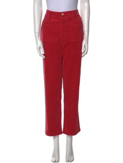 Pre-owned Apiece Apart Wide Leg Pants In Pink