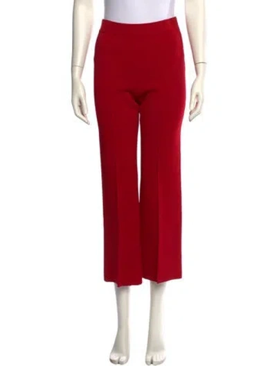 Pre-owned Apiece Apart Wide Leg Pants In Red
