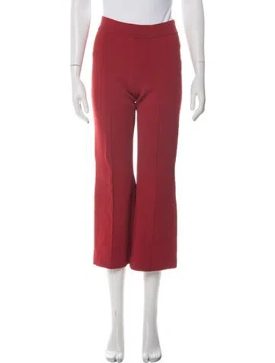 Pre-owned Apiece Apart Wide Leg Pants In Red