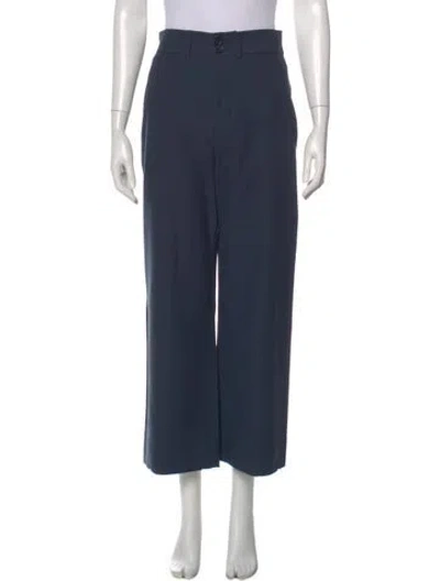 Pre-owned Apiece Apart Wide Leg Pants W/ Tags In Blue