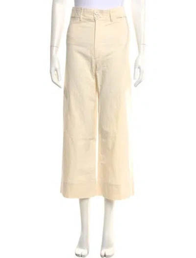 Pre-owned Apiece Apart Wide Leg Pants W/ Tags In Neutral