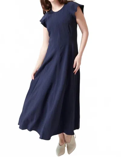 Apiece Apart Women's Gisa Zip Dress In Midnight In Blue