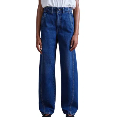 Apiece Apart Women's Meridian Jean In Tulum Wash In Blue