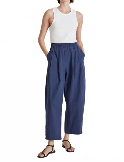 Apiece Apart Women's Spa Pleat Pant In Navy In Blue
