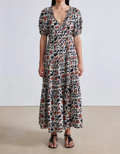 Apiece Apart Women's Uva Romantic Maxi Dress In Batik Spice
