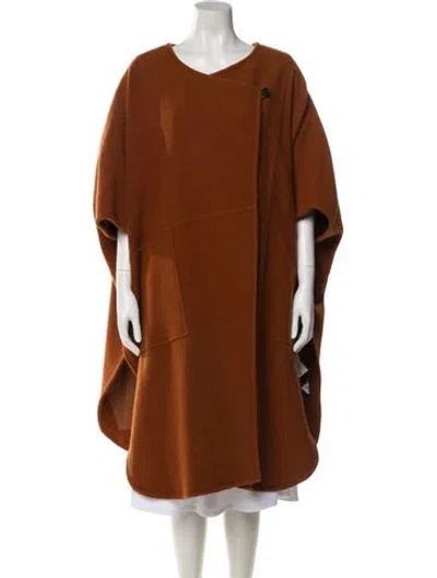 Pre-owned Apiece Apart Wool Coat In Brown