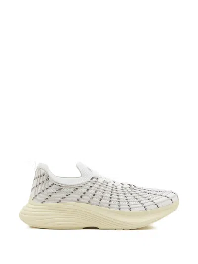 Apl Athletic Propulsion Labs Almond-toe Sneakers In White