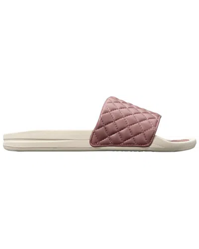 Apl Athletic Propulsion Labs Apl Lusso Leather Slide In Pink