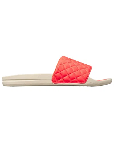 Apl Athletic Propulsion Labs Apl Lusso Leather Slide In Red