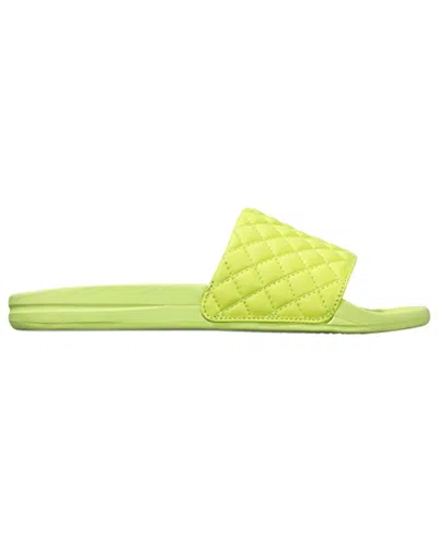 Apl Athletic Propulsion Labs Apl Lusso Leather Slide In Yellow