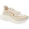 Apl Athletic Propulsion Labs Apl Streamline Running Shoe In Pristine/fire Coral/multi
